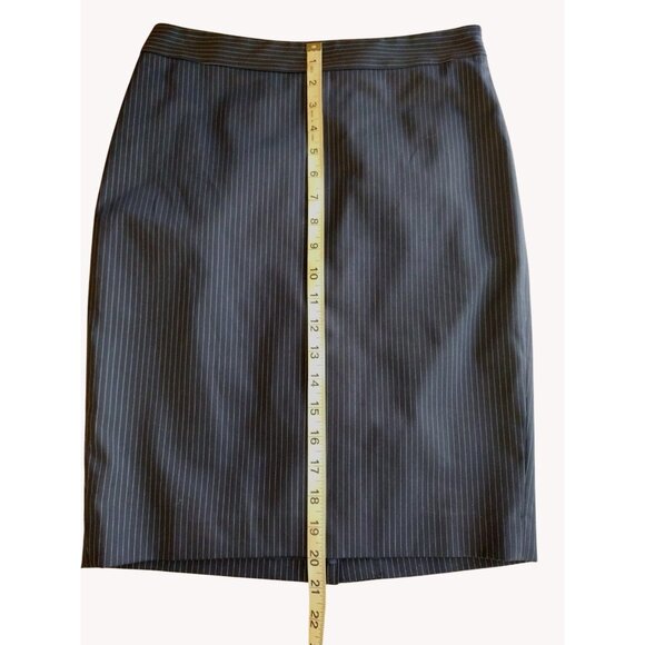 Ann Taylor Skirt Petite 0 Mini Striped Lined - Picture 6 of 12